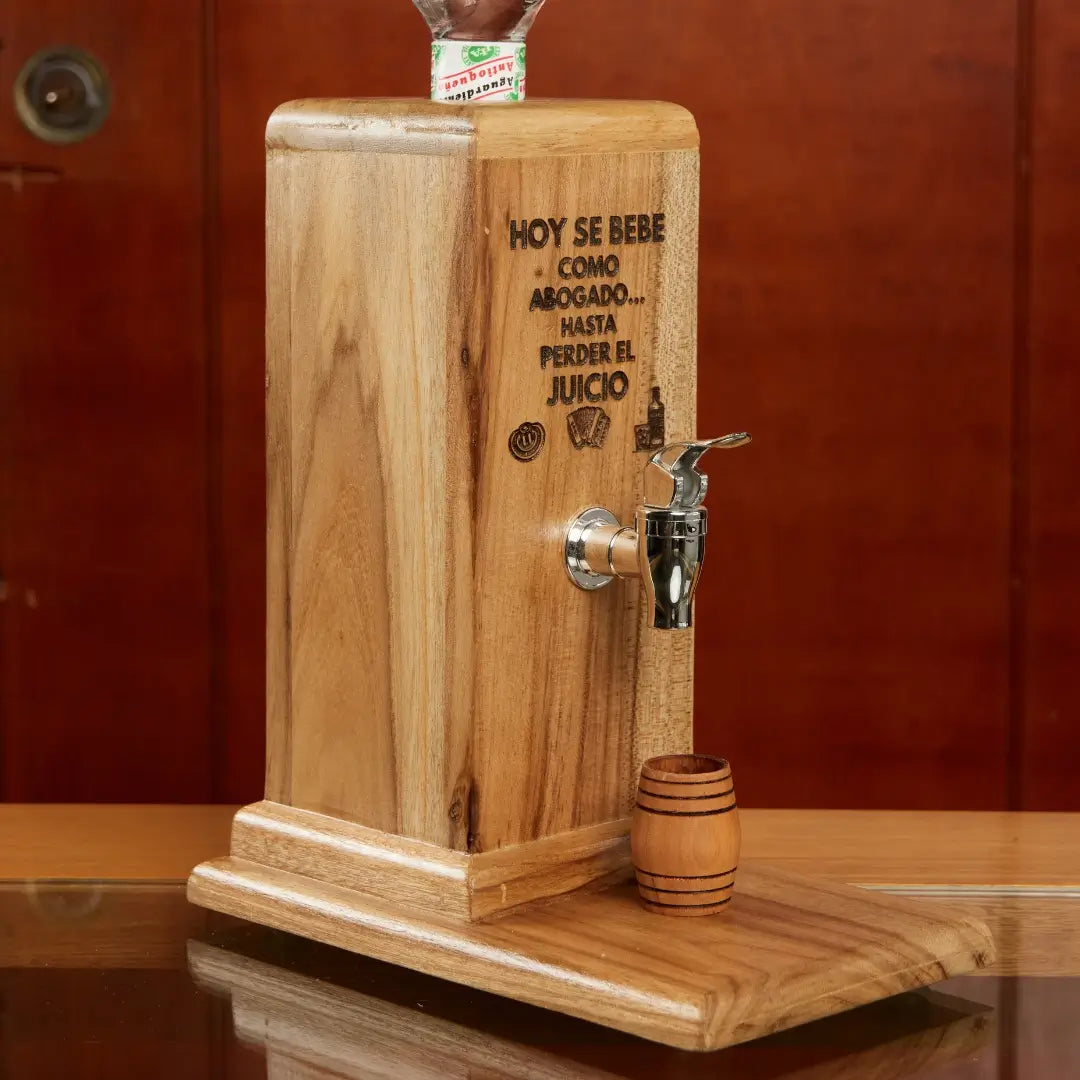 Casa Master® Wooden Liquor Dispenser