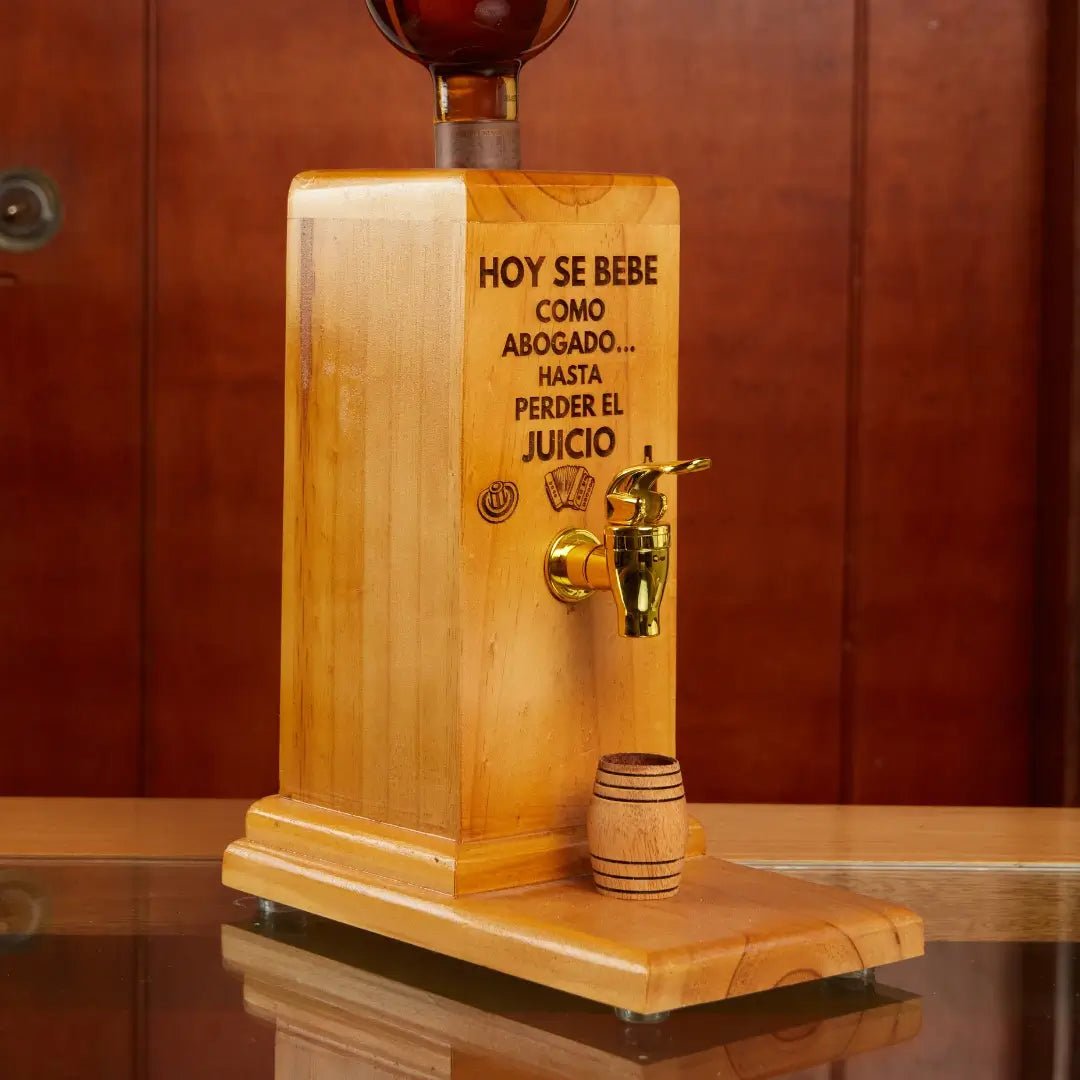Casa Master® Wooden Liquor Dispenser