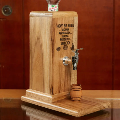 Casa Master® Wooden Liquor Dispenser