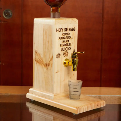 Casa Master® Wooden Liquor Dispenser
