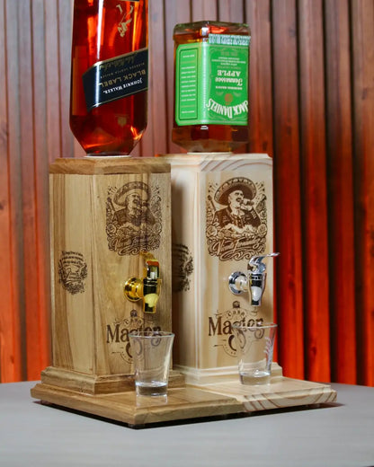 Dispensador de licor tributo Vicente Fernandez