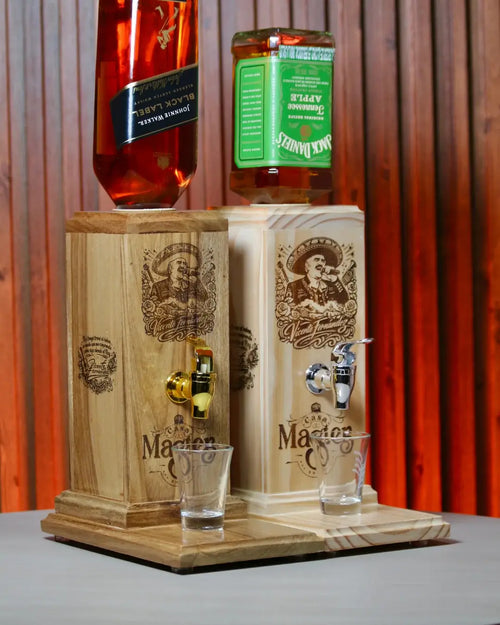Dispensador de licor tributo Vicente Fernandez